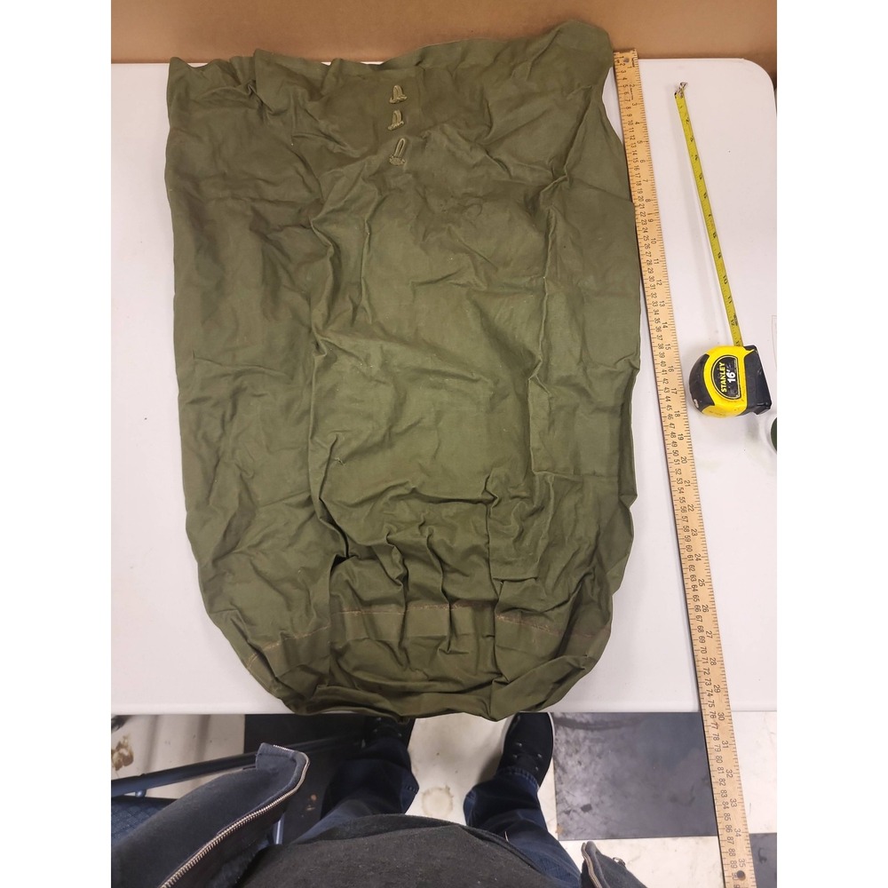 US Military Vintage Waterproof Clothing Bag‎ DSA 100 68 C 0562 Olive Drab